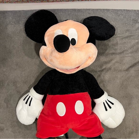 Jumbo Disney Mickey Mouse Plush Doll Stuffed Toy 32 Inches Tall Soft VINTAGE! - Picture 3 of 9